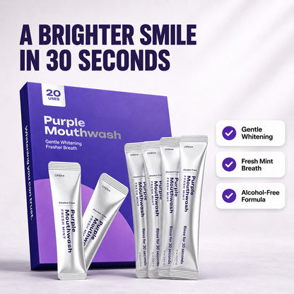 ElegaNova Purple Mouthwash