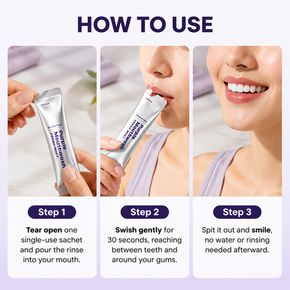 ElegaNova Purple Mouthwash