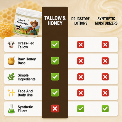 Tallow Honey Face Balm